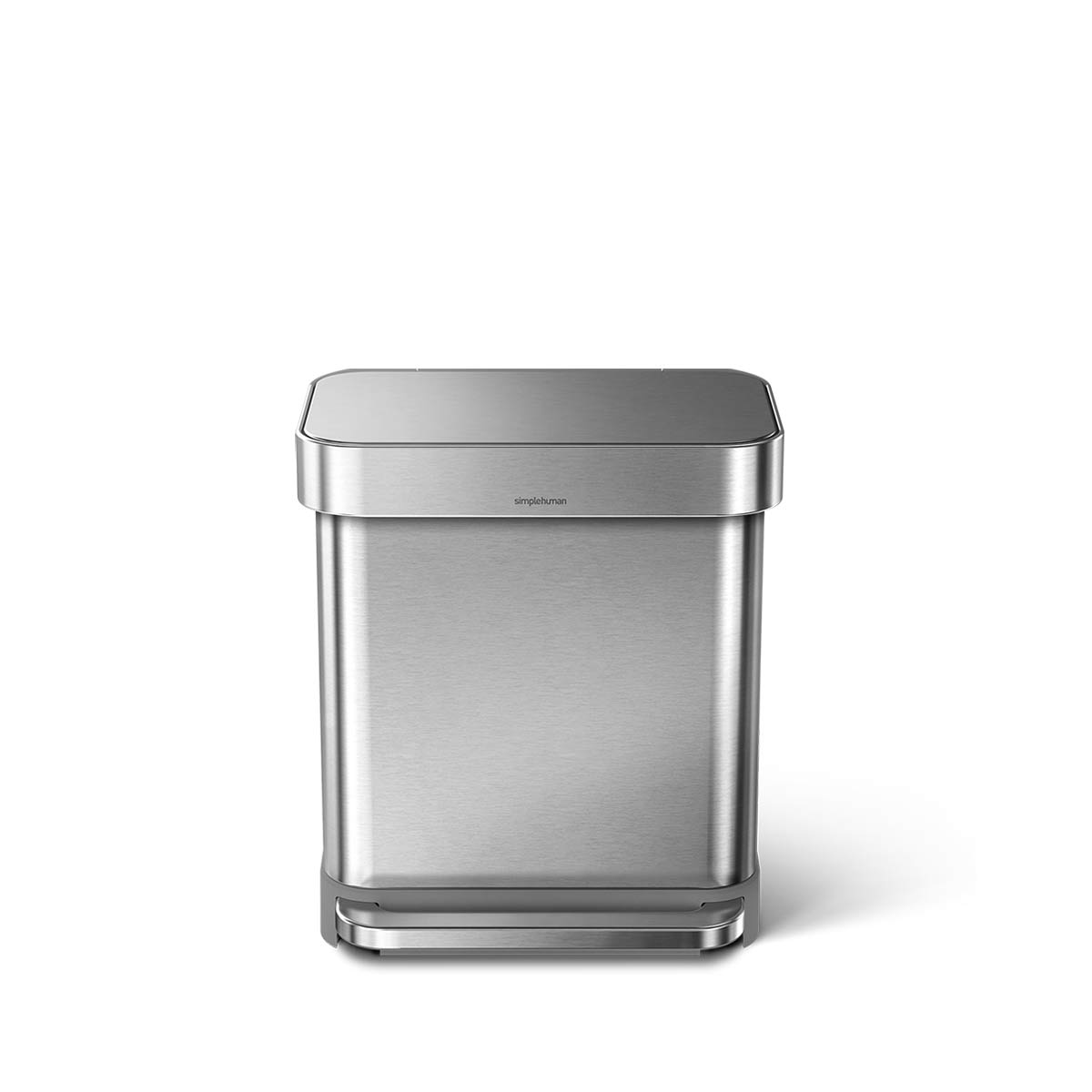 30L rectangular step can with liner pocket