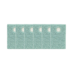 Simplehuman Soapwell Sponge Refill 6-pack, magnetic green scrubbing pads.
