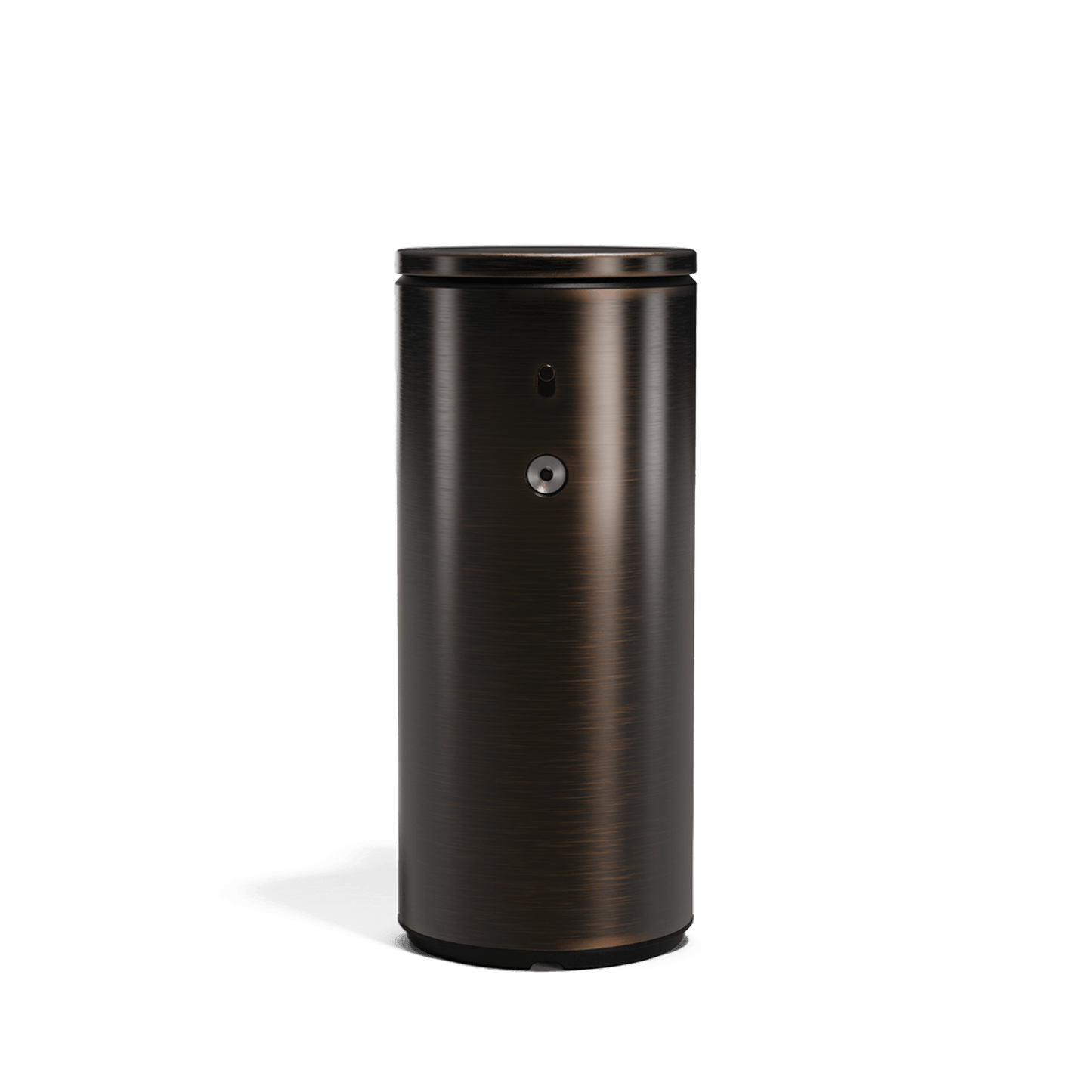Simplehuman 9 oz. Rechargeable Sensor Pump in Dark Bronze, hands-free liquid dispenser, adjustable dosage.