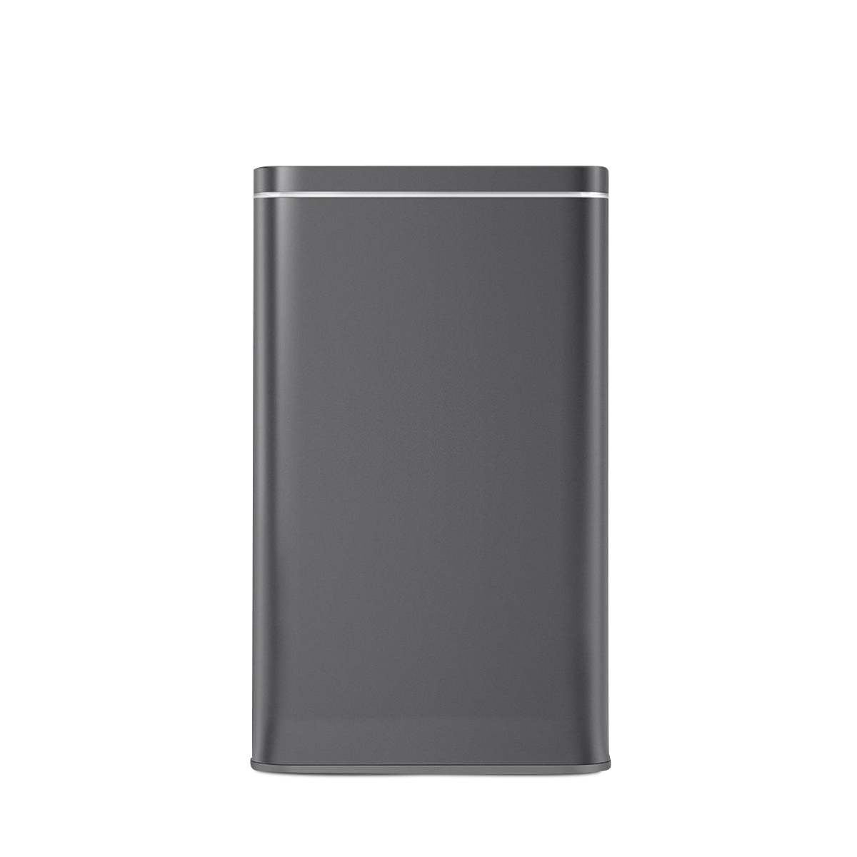 Detail view of Simplehuman Cleanstation in Brushed Stainless Steel, sleek UV-C sanitizing station.