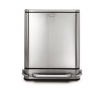 48L stainless steel bar recycler & trash can