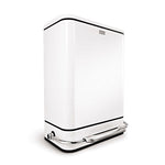 38L steel bar step trash can