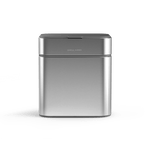 Simplehuman Brushed Stainless Steel Shredder, compact and touch-free operation